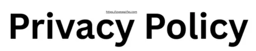 Privacy Policy